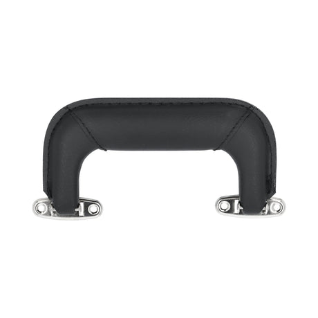 Ohio Travel Bag 4 3/4" Black, Handle with Nickel Hardware, Vinyl, #L-3884 L-3884