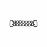 Ohio Travel Bag 4" Black, Double Chain, Steel, #C-1576-BLK C-1576-BLK