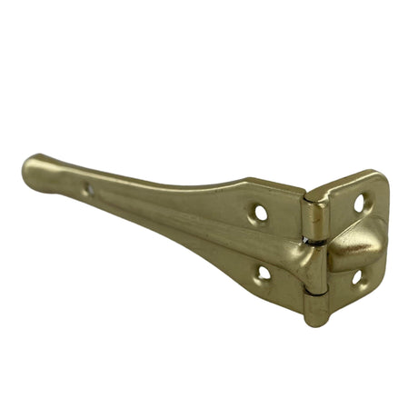 Ohio Travel Bag 5 1/4" Brass, Plated Hinge, Zinc Alloy, #L-408X-D-BP L-408X-D-BP
