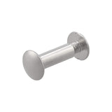 Ohio Travel Bag 5/8" Nickel, Chicago Screw, Solid Brass, #L-156-5-8-SBN L-156-5-8-SBN