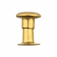 Ohio Travel Bag 6.5mm Brass, Single Cap Jiffy Rivets, Solid Brass-100ct, #NB206S-SB NB206S-SB