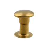 Ohio Travel Bag 6.5mm Brass, Single Cap Jiffy Rivets, Solid Brass-100ct, #NB206S-SB NB206S-SB