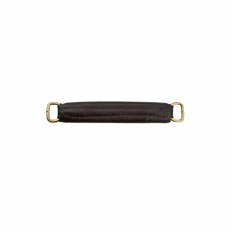 Ohio Travel Bag 6" Brown, Handle with Brass Hardware, Leather, #L-1802-BRO L-1802-BRO