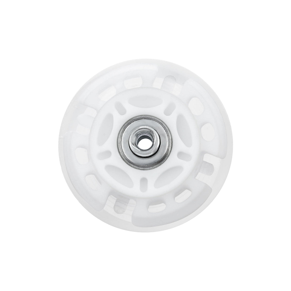 Ohio Travel Bag 68mm White, In-line skate wheel with LED Lights, PolyUrethane, #L-3890-WHT L-3890-WHT