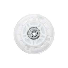 Ohio Travel Bag 68mm White, In-line skate wheel with LED Lights, PolyUrethane, #L-3890-WHT L-3890-WHT