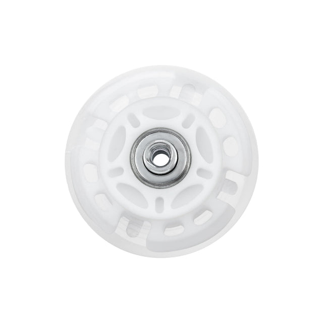 Ohio Travel Bag 68mm White, In-line skate wheel with LED Lights, PolyUrethane, #L-3890-WHT L-3890-WHT