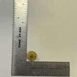 Ohio Travel Bag 7/16" Antique Brass, Hartmann Screw, Steel, #L-1979 L-1979