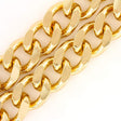 Ohio Travel Bag 7/8" Gold, Chain, Solid Brass, #P-3241-GOLD P-3241-GOLD