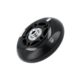 Ohio Travel Bag 76mm Black, In-line skate wheel with LED Lights, PolyUrethane, #L-3891-BLK L-3891-BLK