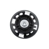 Ohio Travel Bag 76mm Black, In-line skate wheel with LED Lights, PolyUrethane, #L-3891-BLK L-3891-BLK