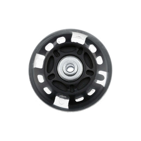 Ohio Travel Bag 76mm Black, In-line skate wheel with LED Lights, PolyUrethane, #L-3891-BLK L-3891-BLK
