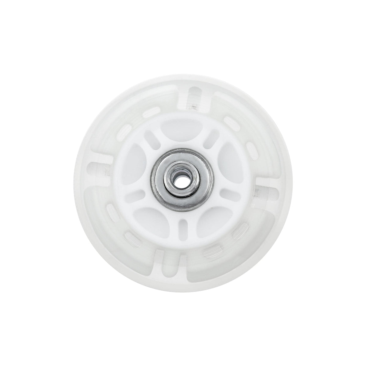 Ohio Travel Bag 76mm White, In-line skate wheel with LED Lights, PolyUrethane, #L-3891-WHT L-3891-WHT