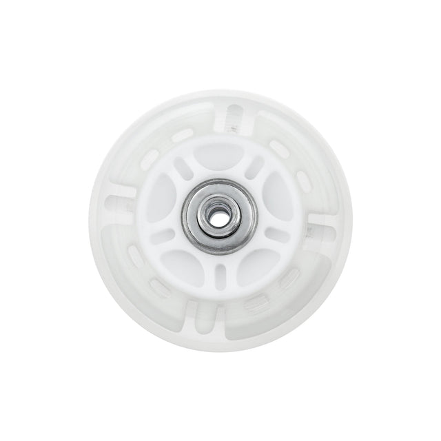 Ohio Travel Bag 76mm White, In-line skate wheel with LED Lights, PolyUrethane, #L-3891-WHT L-3891-WHT