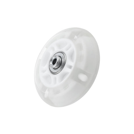 Ohio Travel Bag 76mm White, In-line skate wheel with LED Lights, PolyUrethane, #L-3891-WHT L-3891-WHT
