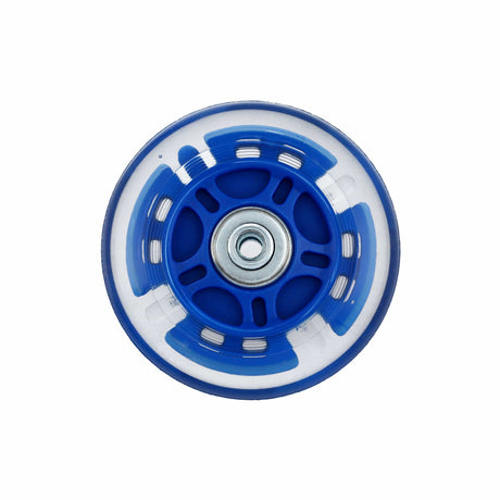 Ohio Travel Bag 80mm Blue, In-line skate wheel with LED Lights, PolyUrethane, #L-3892-BLU L-3892-BLU