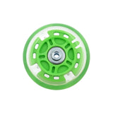 Ohio Travel Bag 80mm Green, In-line skate wheel with LED Lights, PolyUrethane, #L-3892-GRN L-3892-GRN