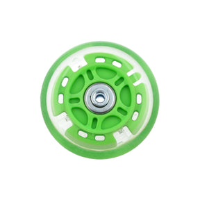 Ohio Travel Bag 80mm Green, In-line skate wheel with LED Lights, PolyUrethane, #L-3892-GRN L-3892-GRN