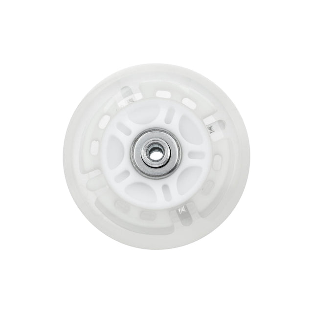 Ohio Travel Bag 80mm White, In-line skate wheel with LED Lights, PolyUrethane, #L-3892-WHT L-3892-WHT