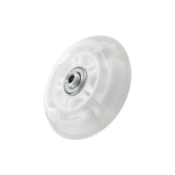 Ohio Travel Bag 80mm White, In-line skate wheel with LED Lights, PolyUrethane, #L-3892-WHT L-3892-WHT