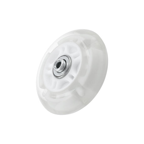 Ohio Travel Bag 80mm White, In-line skate wheel with LED Lights, PolyUrethane, #L-3892-WHT L-3892-WHT