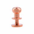 Ohio Travel Bag 8mm Shiny Copper, Stud, Solid Brass, #P-2122-CPR P-2122-CPR