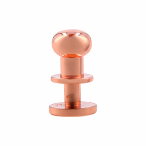 Ohio Travel Bag 8mm Shiny Copper, Stud, Solid Brass, #P-2122-CPR P-2122-CPR