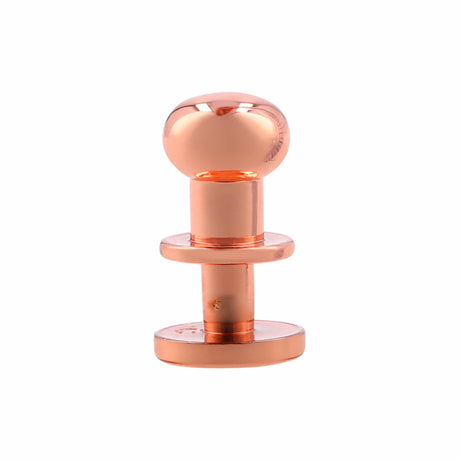 Ohio Travel Bag 8mm Shiny Copper, Stud, Solid Brass, #P-2122-CPR P-2122-CPR