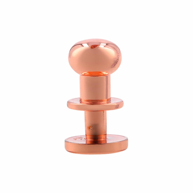 Ohio Travel Bag 8mm Shiny Copper, Stud, Solid Brass, #P-2122-CPR P-2122-CPR