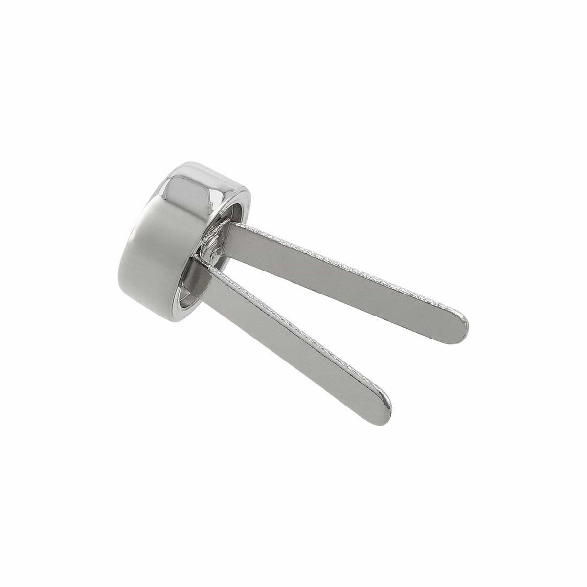 Ohio Travel Bag Adornments 12mm Shiny Nickel, Stud, Zinc Alloy - 5pk, #P-2779-NIC P-2779-NIC