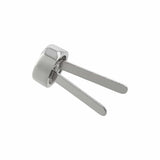 Ohio Travel Bag Adornments 12mm Shiny Nickel, Stud, Zinc Alloy - 5pk, #P-2779-NIC P-2779-NIC