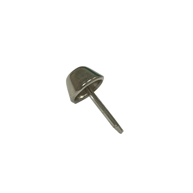 Ohio Travel Bag Adornments 13mm Nickel, Bottom Stud, Steel, #P-1460-NP P-1460-NP