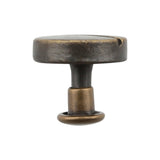 Ohio Travel Bag Adornments 6.3mm Antique Brass, Stud With Cap, Steel, #P-2851-ANTB P-2851-ANTB