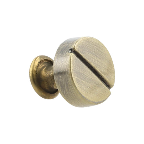Ohio Travel Bag Adornments 9.5mm Antique Brass, Screw Top Push Stud, Steel-5pk, #P-2852-ANTB P-2852-ANTB