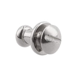 Ohio Travel Bag Adornments 9.5mm Nickel, Stud w/ Rhinestone, Zinc Alloy, #P-2577 P-2577