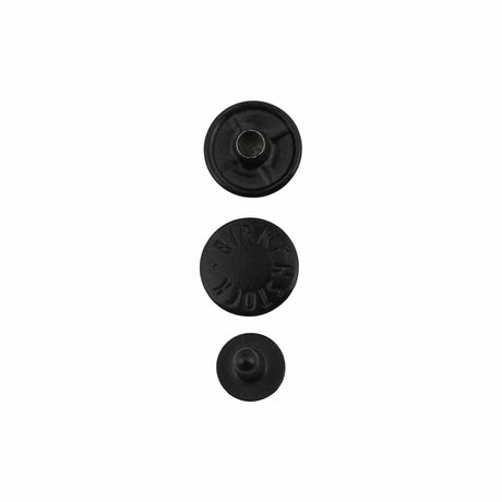 Ohio Travel Bag Birkenstock 1/2" Black, Birkenstock Rivet with Cap, Zinc Alloy, #C-1499-BLK C-1499-BLK