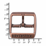 Ohio Travel Bag Birkenstock 25mm Antique Copper, Birkenstock Buckle, Steel, #C-1498-ANTC C-1498-ANTC
