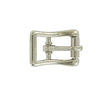 Ohio Travel Bag Buckles 1/2" Nickle, Center Bar Buckle,  Zinc Alloy, #C-34-1-2 C-34-1-2