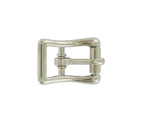 Ohio Travel Bag Buckles 1/2" Nickle, Center Bar Buckle,  Zinc Alloy, #C-34-1-2 C-34-1-2