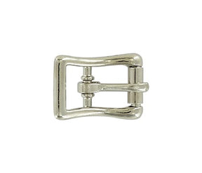 Ohio Travel Bag Buckles 1/2" Nickle, Center Bar Buckle,  Zinc Alloy, #C-34-1-2 C-34-1-2