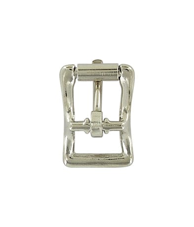 Ohio Travel Bag Buckles 1/2" Nickle, Center Bar Buckle,  Zinc Alloy, #C-34-1-2 C-34-1-2
