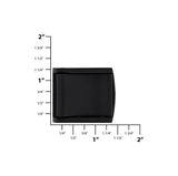 Ohio Travel Bag Buckles 1" Black, Cam Lever Buckle, Plastic, #JL-4535 JL-4535