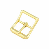 Ohio Travel Bag Buckles 1" Brass, Immitation Roller Center Bar Buckle, Zinc Alloy, #C-54-1-BP C-54-1-BP