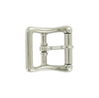 Ohio Travel Bag Buckles 1" Nickel, Locking Tongue Center Bar Roller Buckle, Zinc Alloy, #C-1507-NIC C-1507-NIC