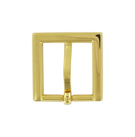Ohio Travel Bag Buckles 1" Shiny Gold, Heel Bar Buckle, Zinc Alloy, #C-2093-GOLD C-2093-GOLD