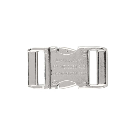 Ohio Travel Bag Buckles 3/4" Nickel, Side Squeeze Buckle, Aluminum, #C-1955 C-1955