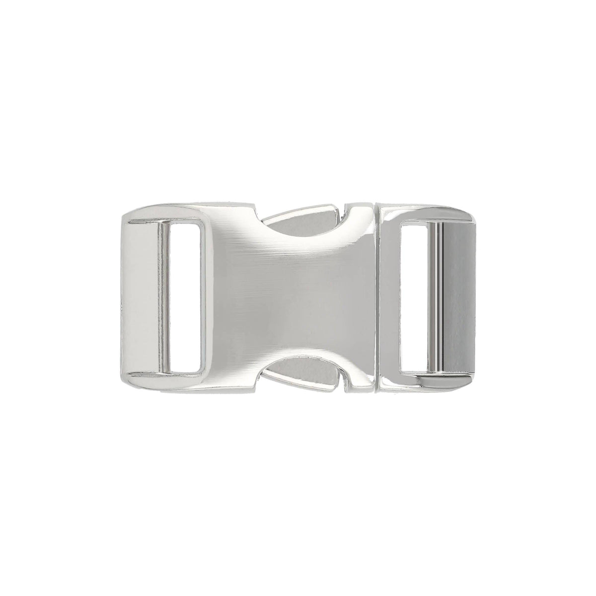 Ohio Travel Bag Buckles 3/4" Nickel, Side Squeeze Buckle, Aluminum, #C-1955 C-1955