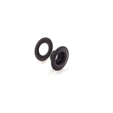 Ohio Travel Bag Fasteners #0 Black, Gromet with Washer, Solid Brass - 12 pk, #GROM-0-BLK GROM-0-BLK