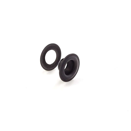 Ohio Travel Bag Fasteners #0 Black, Gromet with Washer, Solid Brass - 12 pk, #GROM-0-BLK GROM-0-BLK