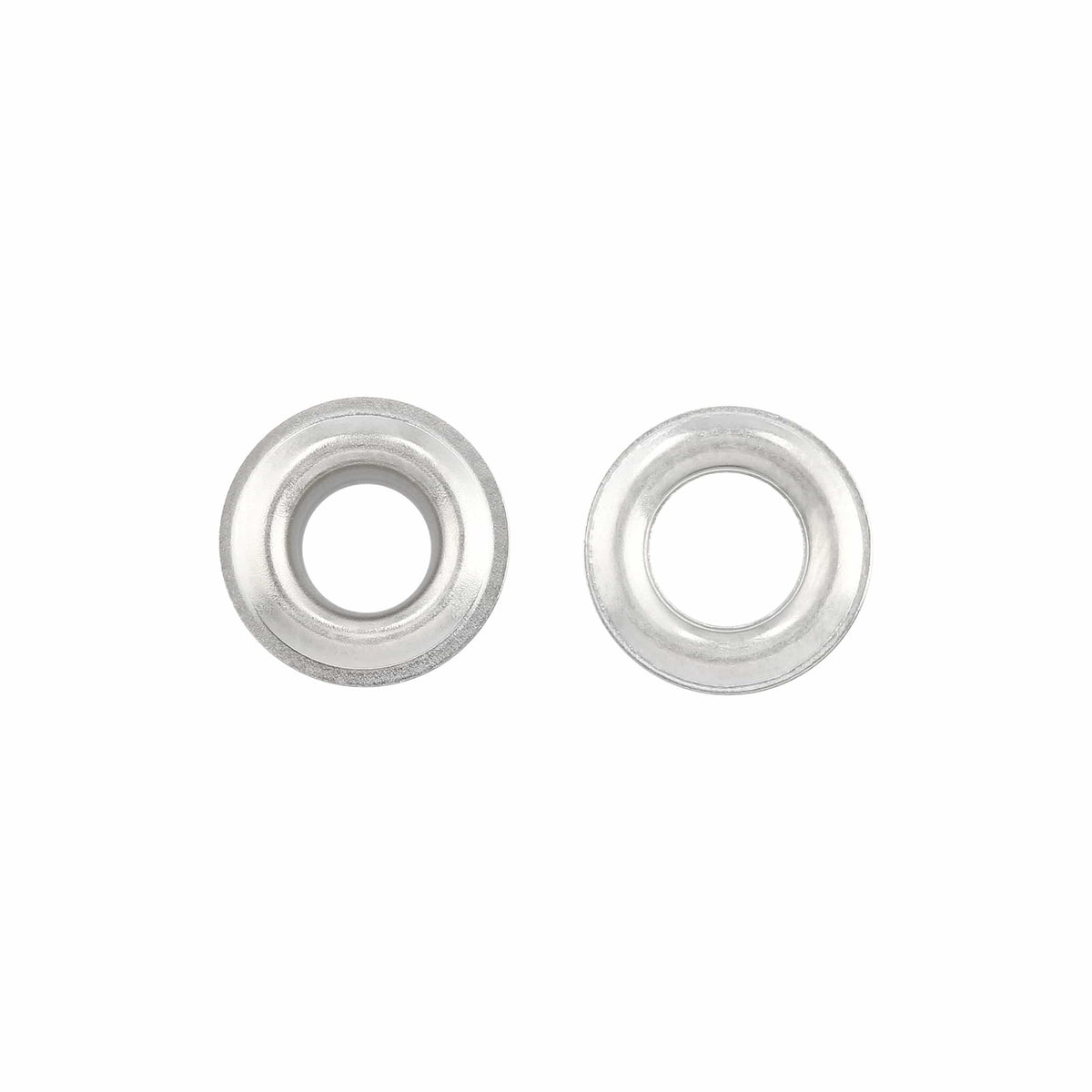 Ohio Travel Bag Fasteners #0 Nickel, Gromet with Washer, Solid Brass - 12 pk, #GROM-0-SBN GROM-0-SBN