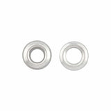 Ohio Travel Bag Fasteners #0 Nickel, Gromet with Washer, Solid Brass - 12 pk, #GROM-0-SBN GROM-0-SBN